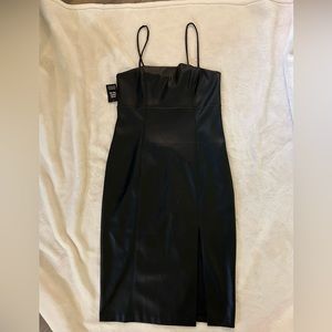 Express Leather Dress